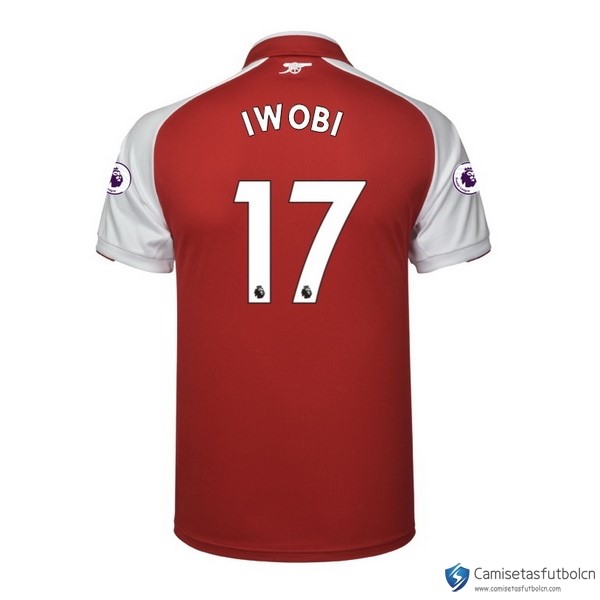 Camiseta Arsenal Primera equipo Iwobi 2017-18